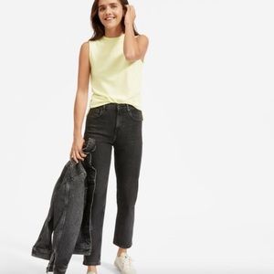 Everlane Mockneck Cotton Tank - Size M